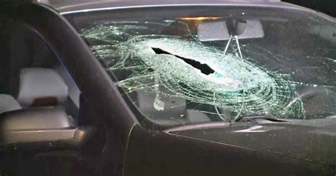 Woman dies after object goes through windshield on Lindbergh